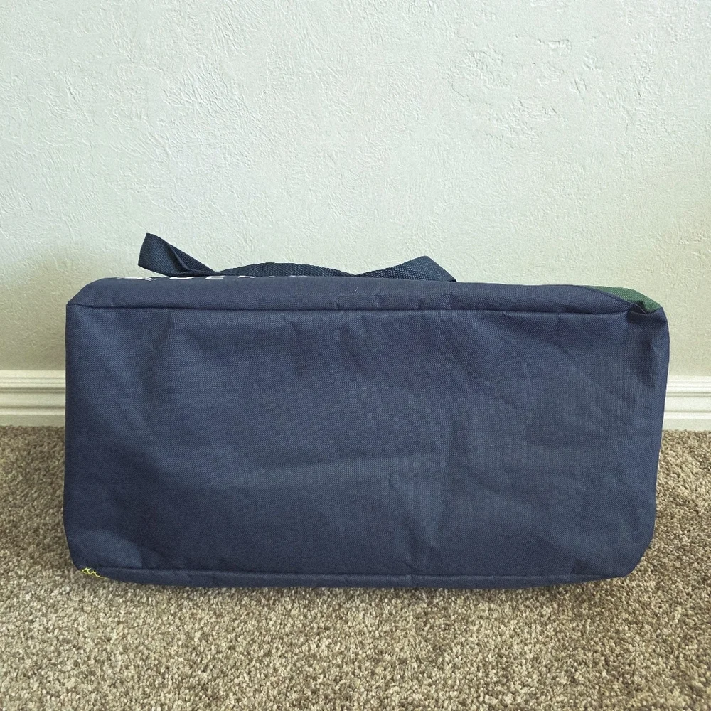 Utah Jazz Retro Promo Duffle Bag Basketball Gym Bag Navy Blue Green Yellow